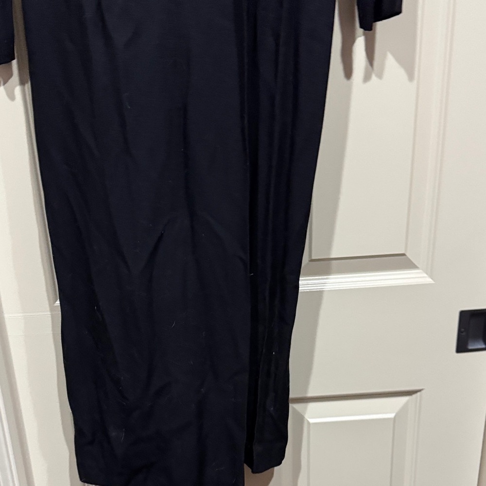 Vintage 80s/90s Virgo Fashions Black Midi Blazer Dress size 8 - Picture 7 of 11